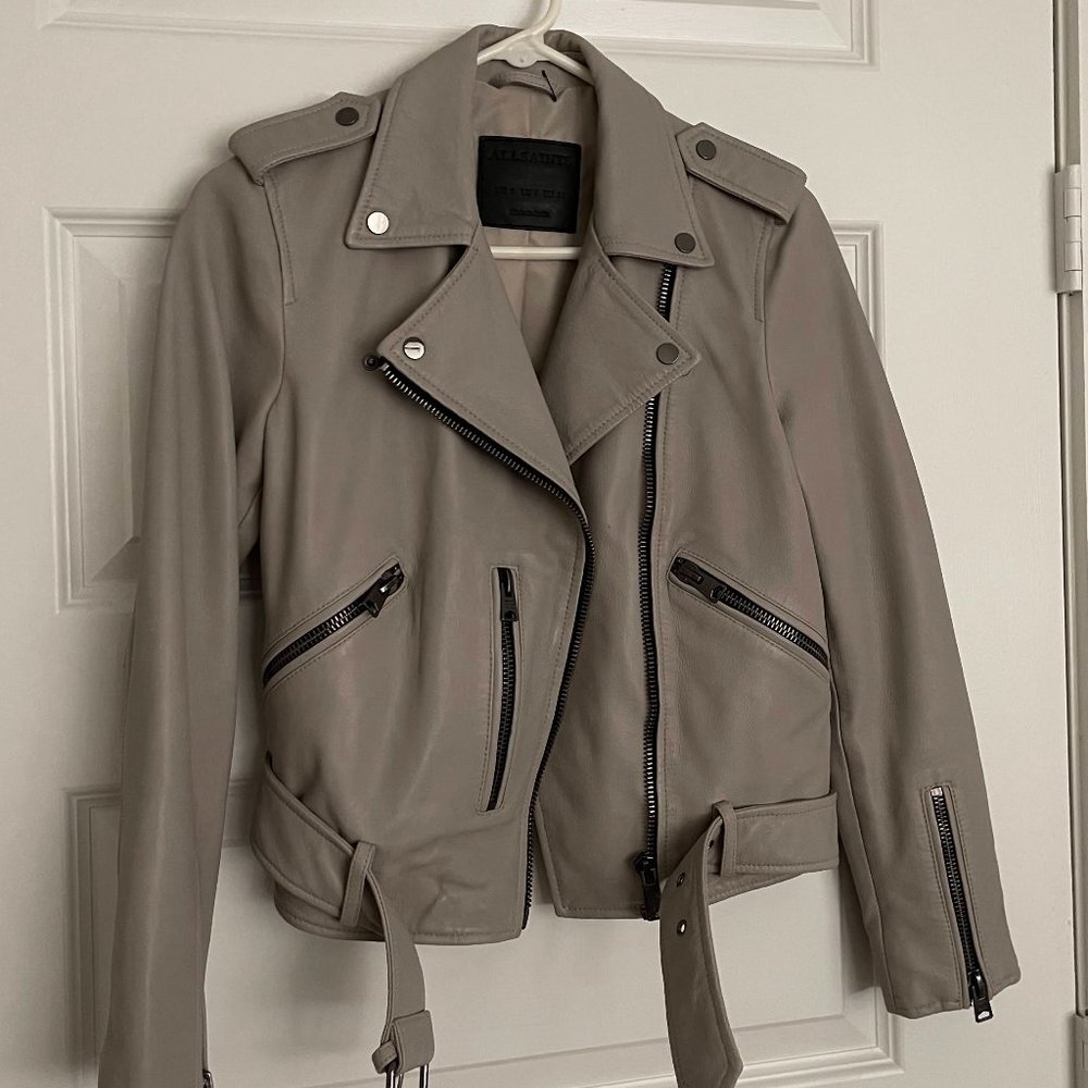 All Saints Leather Jacket